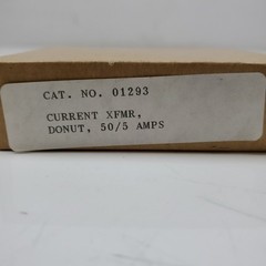 Simpson Current Transformer 01293 50:5A 50-400 HZ 600V