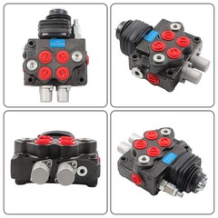 2 SPOOL 10 GPM 4000PSI LV22RFSTKAB Hydraulic Joystick Directional Control Valve