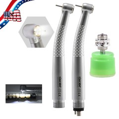 SANDENT Dental 5 LED High Speed Handpiece Single Water Spray 2/4 Hole / Rotor