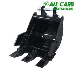 300mm Narrow Bucket For 1-2 Ton Mini Excavator Attachment Teeth Trench Bucket