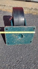 [2] COLSON CASTORS 4″x10″Wheels 12-1/2″ Height 47 lbs each NOS See pics details.