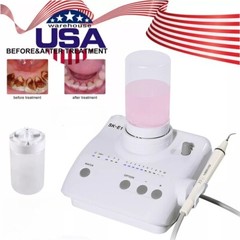 SK-E1 Dental Ultrasonic Piezo Scaler W/Handpiece Tips 2Bottles Fits EMS Cavitron