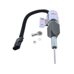 Fuel Shutoff Solenoid for Case 75XT 85XT 860 90XT 95XT 1840 1845C MX100 MX110