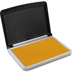 MaxMark Large Premium Dark Yellow Ink Stamp Pad 2-3/4″ by 4-1/4″,