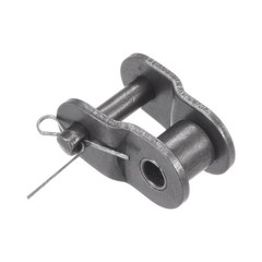 16Pcs #40 Chain Offset Half Link Roller 1/2″ Pitch Carbon Steel Standard Chain