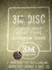 lot of 8 3M Disc closed coat heavy fibre aluminum oxide – c type 36 Grit nh21