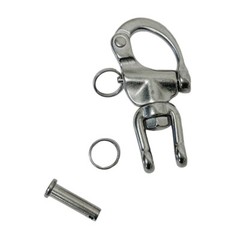 3-1/2″ Jaw Swivel Snap Shackle Marine Stainless Steel Quick Release 4 Pcs