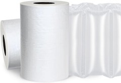 2 Pack Air Pillow Film Bubble Cushion Roll Wrap Packaging 3000pc 984ft x 4″ x 8″