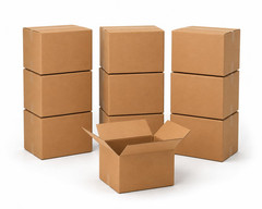 Medium Moving Boxes 10-Pack 18″L x 14″W x 12″H for Packing and Shipping