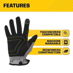 FIRM GRIP Large Utility Work Gloves (3-Pack)
