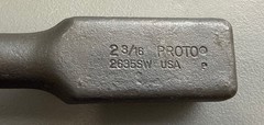 Proto J2635SW (2635SW) Heavy Duty Offset Striking Wrench, 2 3/16 in, 12 Point