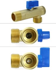 Automatic Timed Condensate Drain Valve with Steel Hose 1/4 Inch NPT Drain