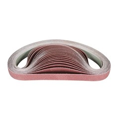 24PCS Belt Sander Sandpaper 1×30 in Sanding Belts 60 80 120 150 240 400 Grit NEW