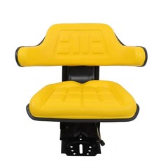 Yellow Tractor Suspension Seat For John Deere 1020 1530 2020 2030 2530 2550 2555