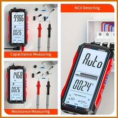 Rechargeable Digital Multimeter FS899C – Electrical & NCV Testing