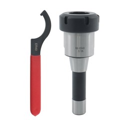 7/16″ ER-40 COLLET CHUCK ER with R-8 SHANK FOR MILLING MACHINE r8