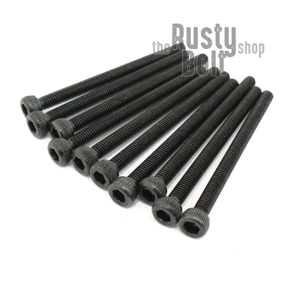 M3 x 40mm, Socket Head Cap Screws, 12.9 Steel, Black Oxide