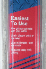 US Forge 09921 Cutting Rods 3/32 in Dia Electrodes AC/DC for Cutting Steel 3pk