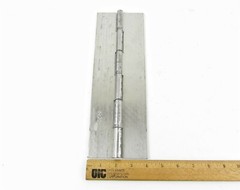 Pair of Hinges – 12″ (L) x 4-1/16″ (W), 0.115″ Thick, No Hole, Removable Pin