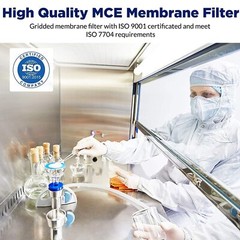 1000PCS MCE Gridded Membrane Filter 0.45 µm 47mm Environmental Express Filter US