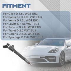 33800-27900 Diesel Fuel Injector, Compatible with Santa Fe Click Verna Lavita…