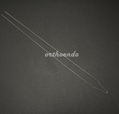Orthodontic Preformed Wire Dental Bracket Archwires Metal Ligature Tie Long 15cm
