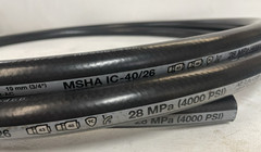 NOS 14 ft x 3/4″ Parker #487TC-12 Steel Braided Hydraulic Hose