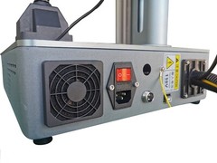 US SHIP 50W Fiber Laser Metal Mark Engraver Machine Laser Steel Engraver Mark