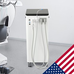 Mobile Delivery Unit Turbine Cart Air Compressor /Portable Dental Suction System