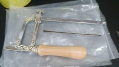 U-shaped Saw Jewelry DIY Tool Jewelers Saw Bow Saw Frame W/ 12 Blades Kit