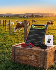 45 Miles Solar Electric Fence Charger Solar Electric Fence for Livestock Horses