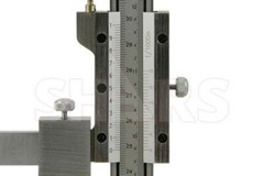 SHARS 12″ x .001”/ 300MM x .02MM PRECISION VERNIER HEIGHT GAGE NEW R]