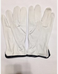 12 Pair Pack, Goat Skin Grain Leather Drivers, work safety (PPE),Size S,ML,XL