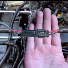 Easy to Install 2 Pin Waterproof Connectors Kit for Automotive and Marine Use