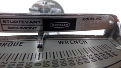Sturtevant Richmont KS-600-1 0/600 In Pound 3/8″ Drive Flat Beam Torque Wrench