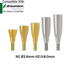 Dental Healing Abutment Closure Caps NC/RC Compatible with Straumann ITI BL/BLT
