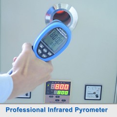 Infrared Thermometer Gun -50°C to 1500°C (-58°F to 2732°F) with Laser, 30:1 D:S