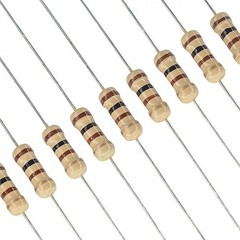 1000Pcs 1/4W 0.25W Carbon Film Resistor ±5% 1K -910K Ω Ohm 10K 22K 47K 100K 220K