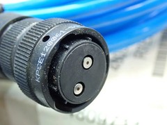 ITT CANNON FIBER OPTIC CABLE, 5PCS E09400005
