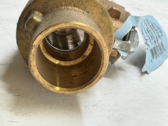 APOLLO 77CLF-204-01A 3/4″ 600-psi CWP Solder Bronze Ball Valve, LEAD FREE