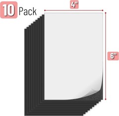 Adhesive Magnetic Sheets Cuttable Flexible Picture Magnets