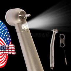 NSK Style Dental Fiber Optic LED E-generator high speed handpiece 4 HOLE Turbine