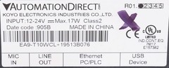 AutomationDirect C-more EA9-T10WCL 10″ HMI Display Panel EA9T10WCL