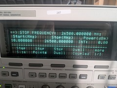💪HP Agilent 83630B Signal Generator Cw/Sweeper Opt 8+1 NIST Cal’d! 26.5 Ghz 💪