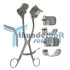 Kolbel Retractor Complete Set With 6 Blades,German Surgical Orthopedic Retractor