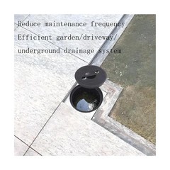 5 Gallon Perforated Sump Pump Basin with Lid (13x11x15 Inch) – Heavy Duty PP …