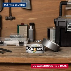Duck Brand Max Strength Duct Tape – 1 Roll – Heavy Duty Hold – 1.88 Inch x 45 Ya