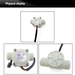 Flowmeter Counter Sensor Control Effect Flowmeter Hall 1-30L/min For Arduino