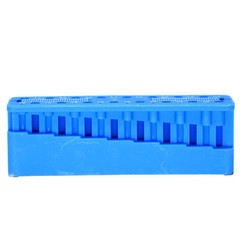 Dental Endo Ruler Block Taper Files Measure Instrument Ruler Scale White Bomaoer