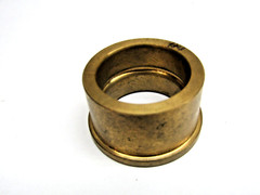 B207 Flanged Bushing 25mm X 33mm X 20mm Brass 36mm x 3mm Flange 407-45121 Aida